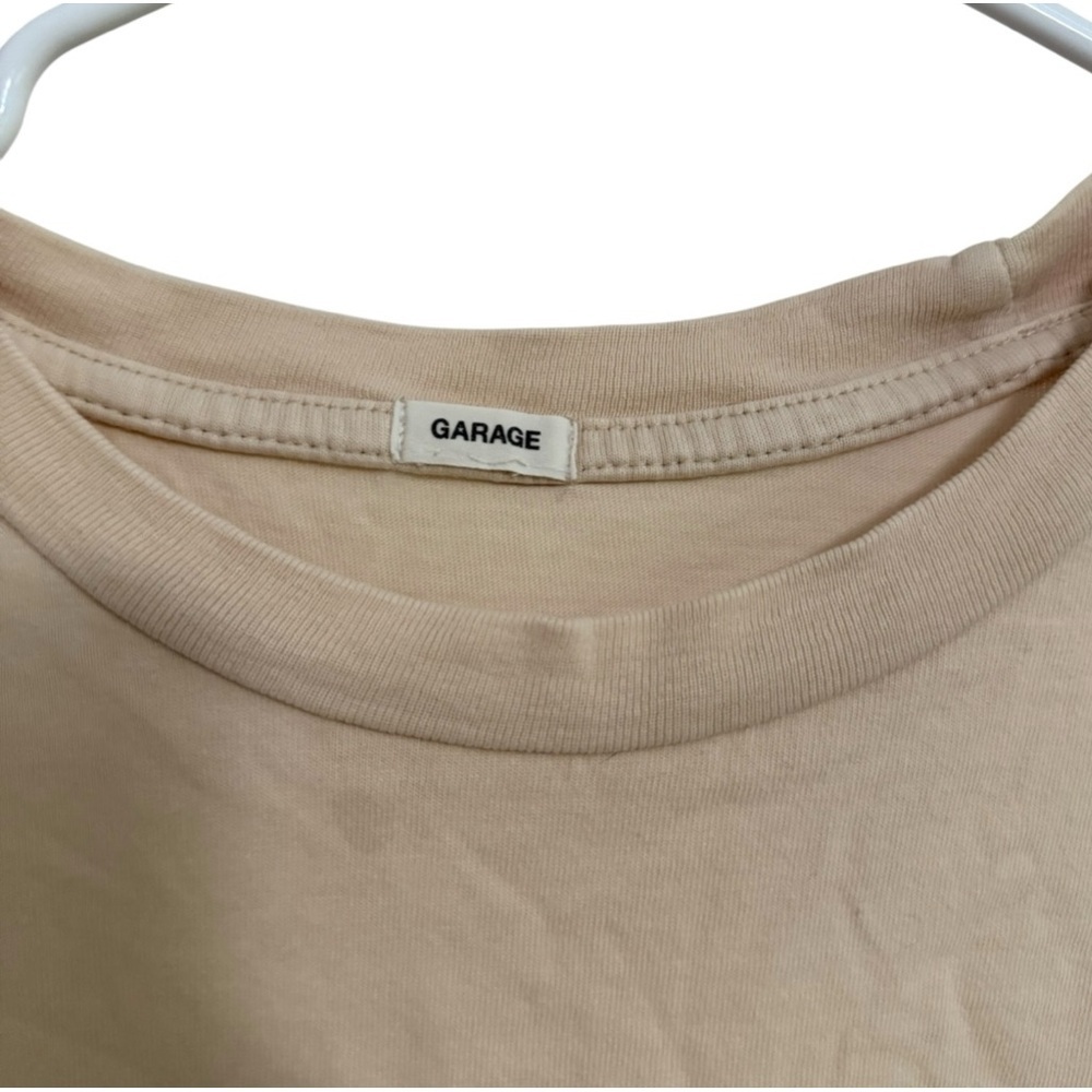 Garage West Coast Motorcycle Graphic Tee Beige Medium of Large - Picture 3 of 4